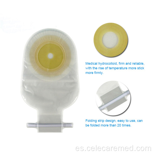 Sistema de stoma Ostomy System desechable Ostomy Pow Pouch